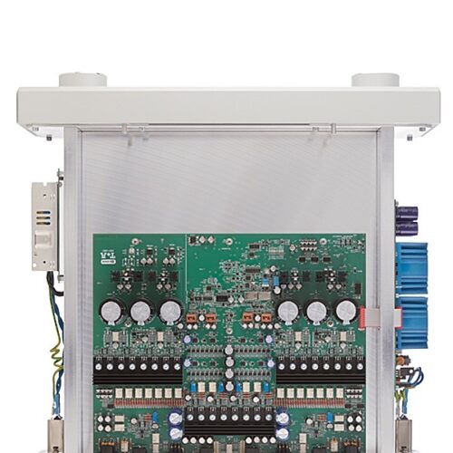 Elektronikplatine in einem Gehäuse