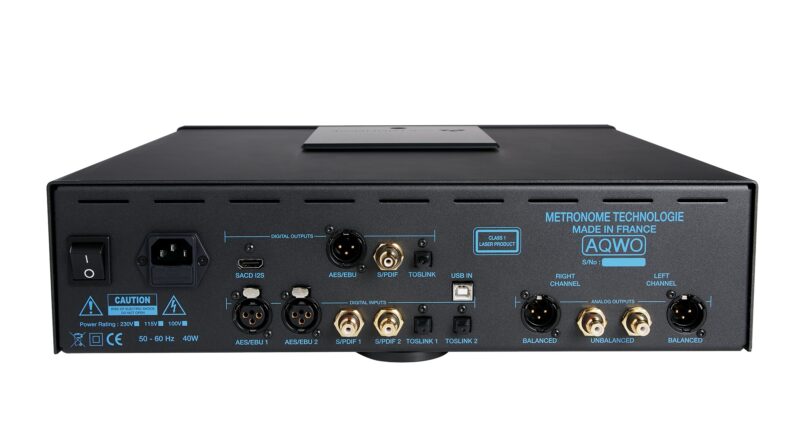 Métronome AQWO -DSD 512 DAC + SACD – Bild 4