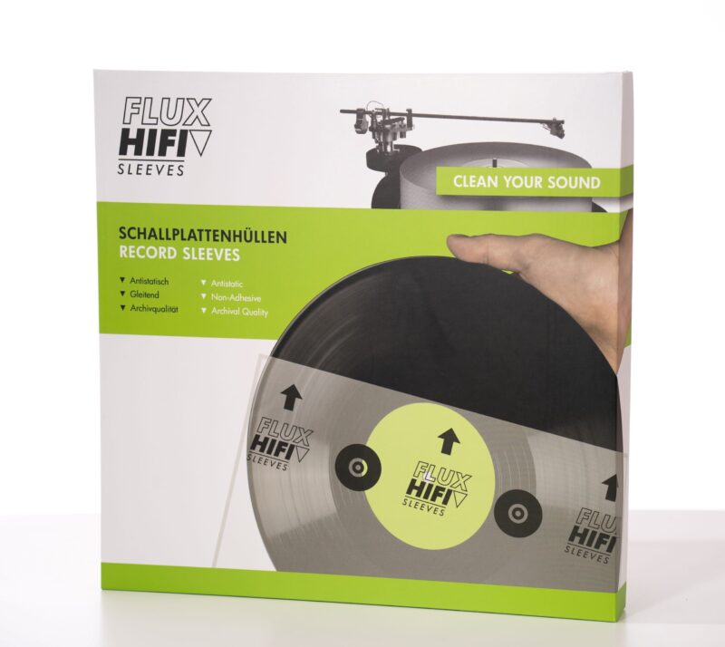 Flux Hifi Record Sleeves Schallplattenhüllen in Box