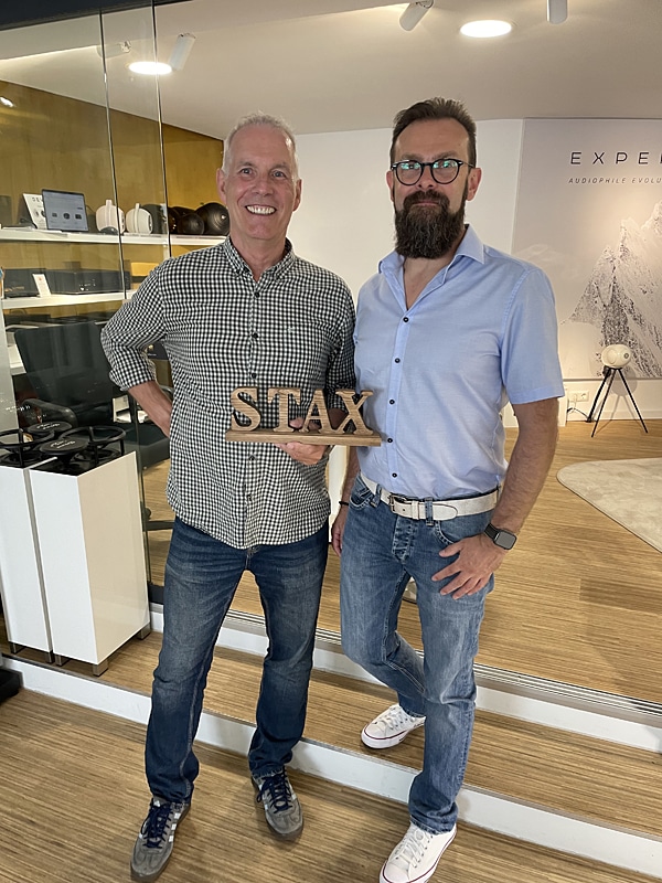Das ATR-Team betreute die STAX Kopfhörerbar...