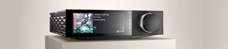 Moderner Musik-Player mit Display