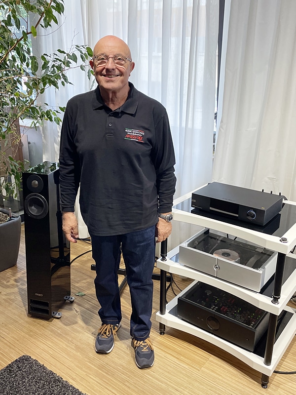 Giuseppe Blanda von AUDIO ANALOGUE aus Italien...
