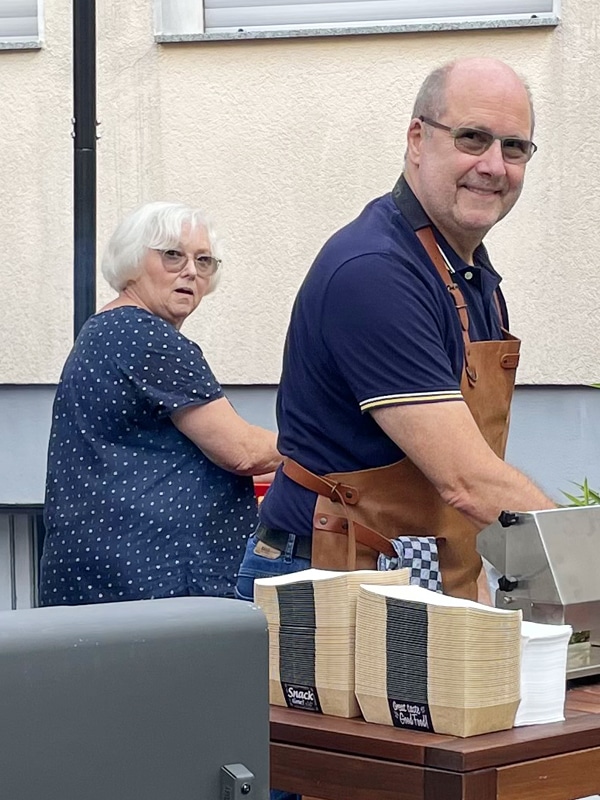 Profis am Grill...