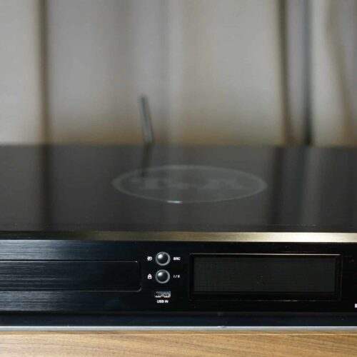 CD-Receiver mit Plattenteller