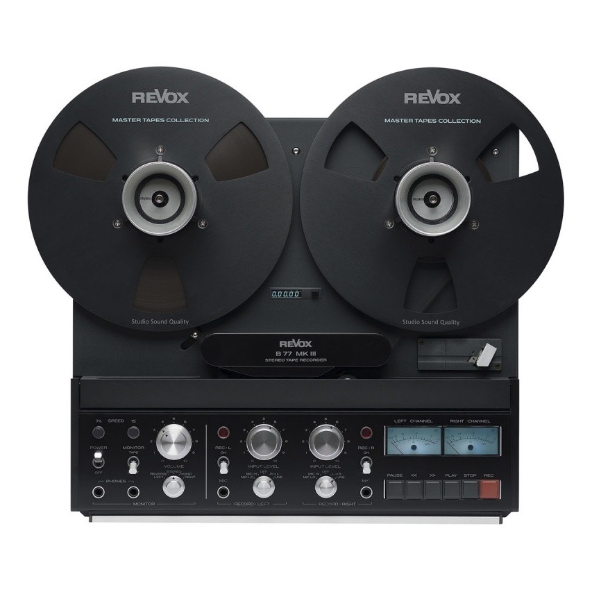 revox b77 mk iii stereo tape recorder Analog Tonbandgerät mit Spulen