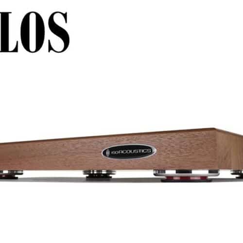 IsoAcoustics Delos Isolationsplattform aus Holz