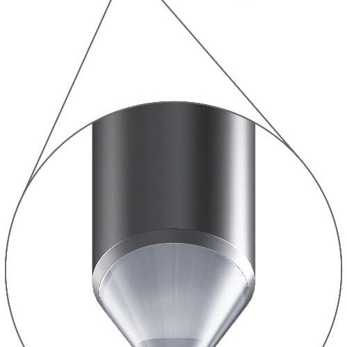 Tonabnehmernadel mit Diamantspitze