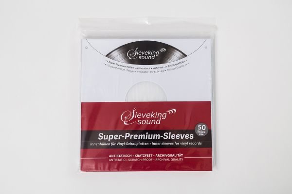 sieveking sound super premium inner sleeves (50) pcs) innenhüllen Super-Premium-Sleeves für Vinylplatten