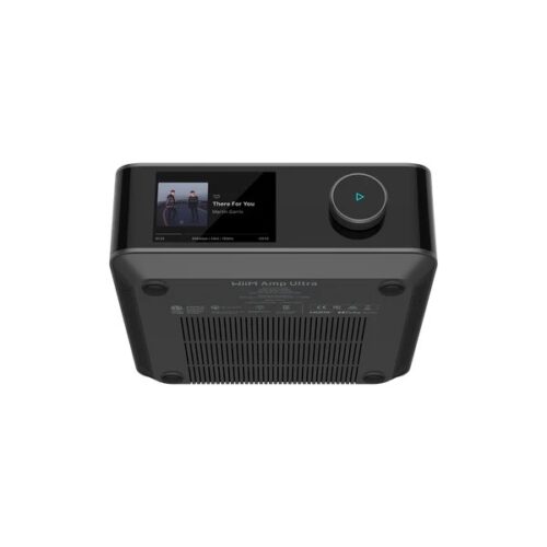 wiim amp ultra Schwarz HiFi Verstärker mit Display
