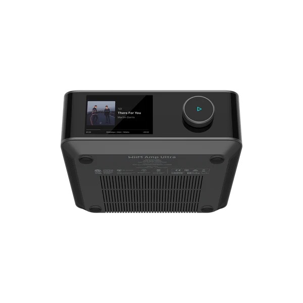 wiim amp ultra Schwarz HiFi Verstärker mit Display