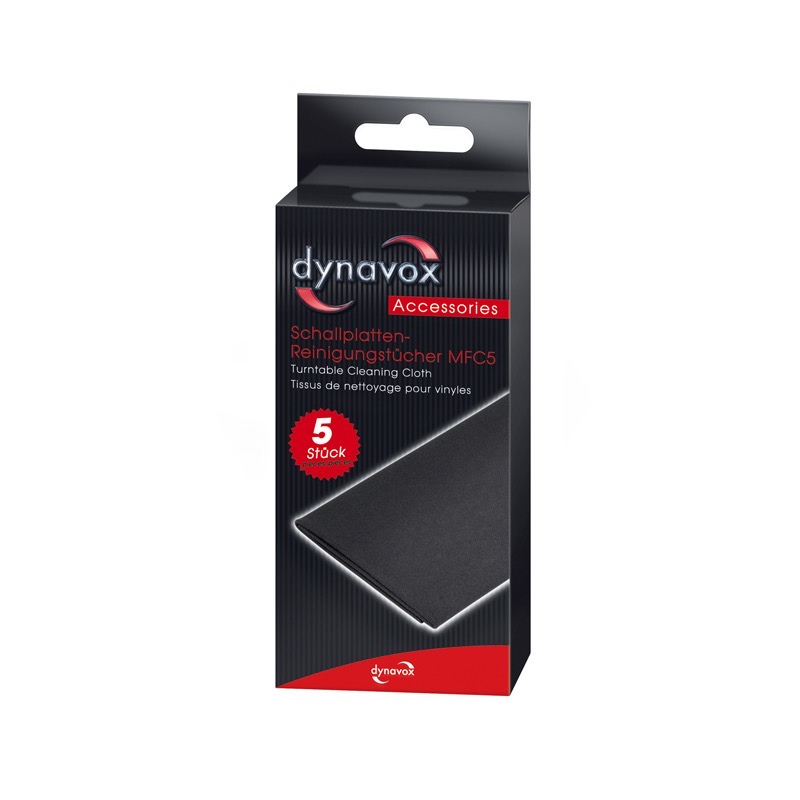dynavox schallplattenreinigungstücher mfc6, 3 tücher Plattenspieler-Reinigungstücher 5 Stück