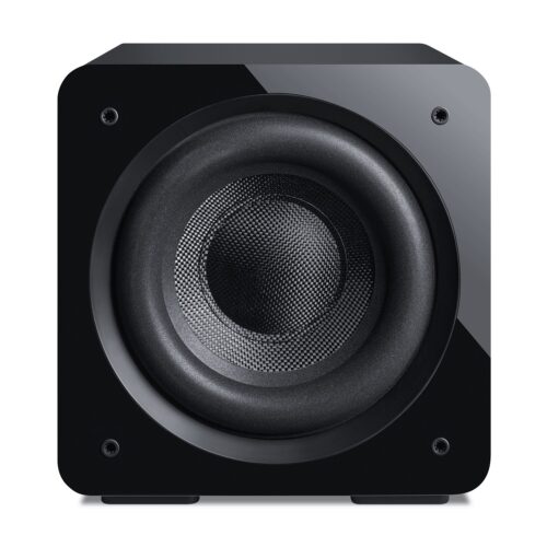 speakercraft hrsi 10 subwoofer schwarz Schwarzer Subwoofer mit Bassreflex
