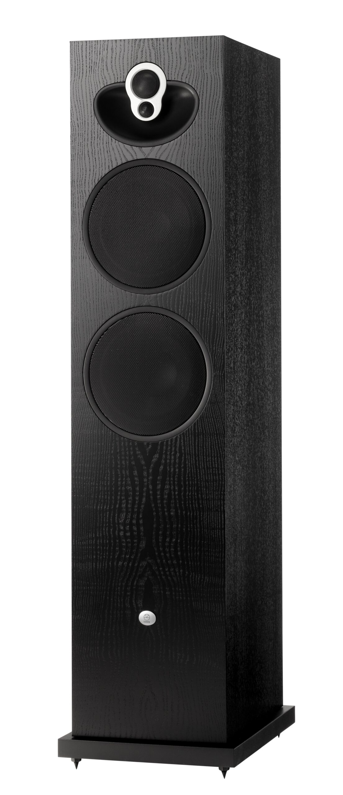 linn majik 150 Schwarzer Standlautsprecher mit zwei Treibern