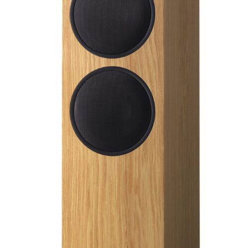 linn majik 150 Holzlautsprecher mit schwarzen Membranen