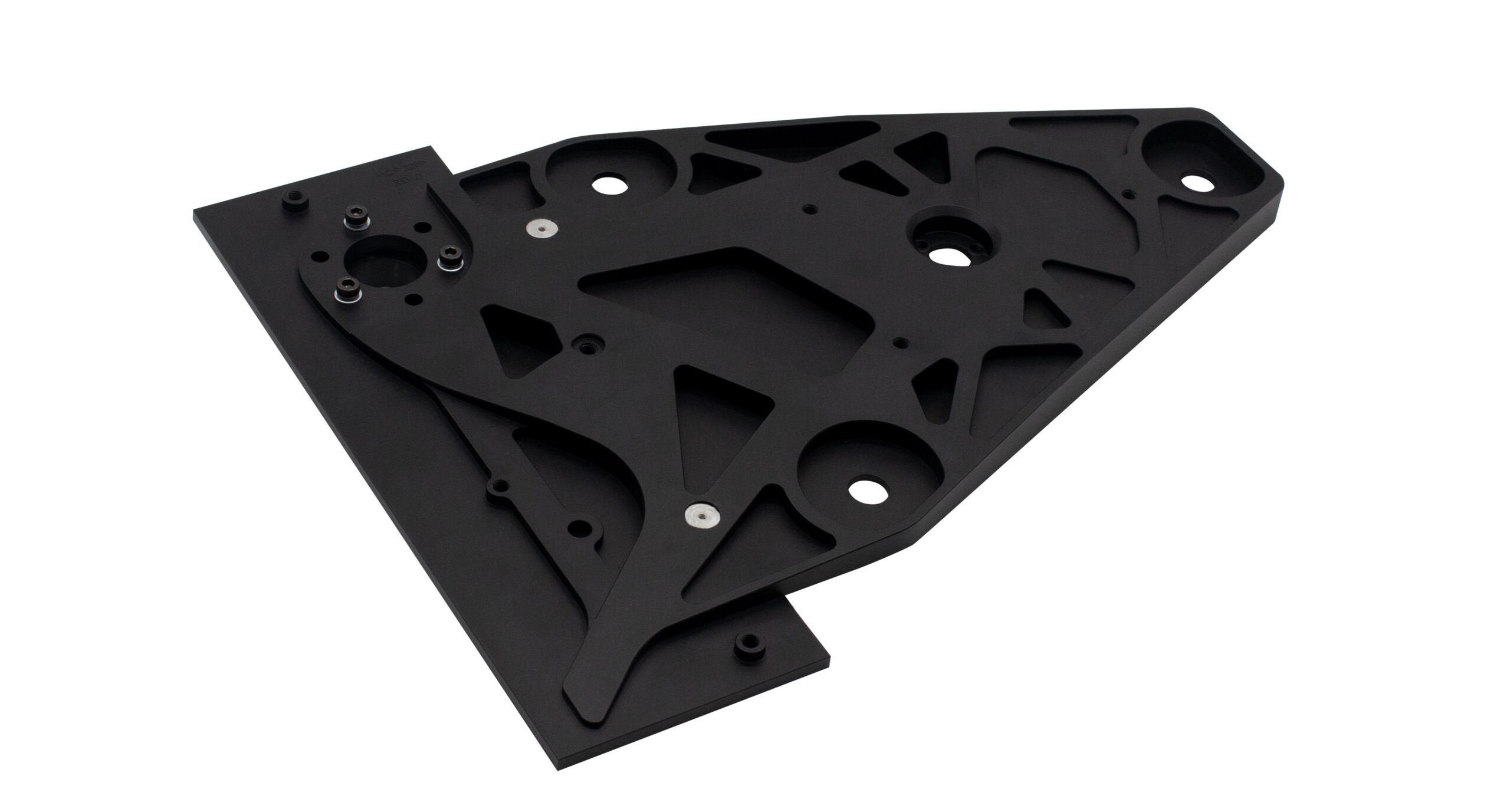 linn keel se Schwarzes Bauteil mit Öffnungen