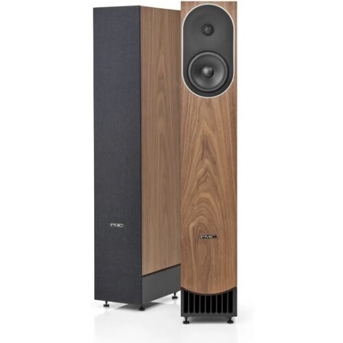 Holzlautsprecher mit Stoffbezug