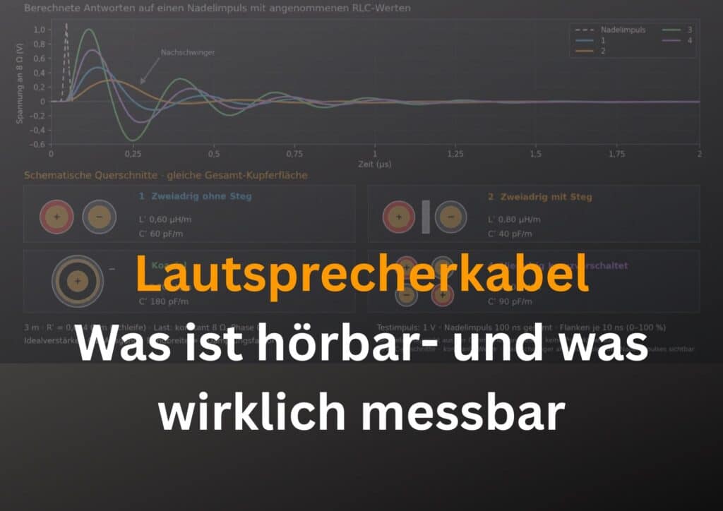 Lautsprecherkabel verstehen: Vom einfachen Kupferdraht zur aufwendigen Konstruktion